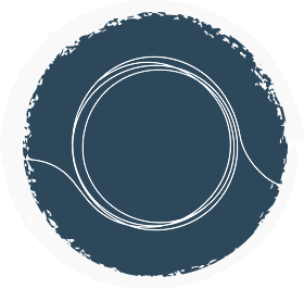 Tangled string in circle